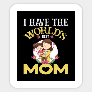 BEST MOM Sticker